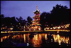 Copenhagen Tivoli night